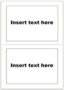 Word Template Flash Cards