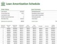 Loan Repayment Schedule Excel Template