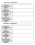 Writers Workshop Lesson Plan Template