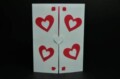 Twisting Hearts Pop Up Card Template