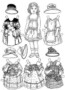 Printable Paper Doll Template For Kids