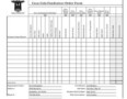 Fundraising Order Form Template