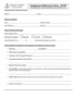 Employment Reference Request Form Template