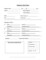 Employee Personal Data Form Template