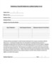 Employee Deduction Form Template