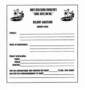 Template For Silent Auction Donation Form