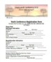 Youth Conference Registration Form Template