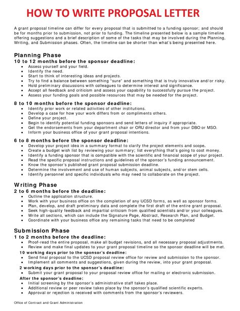 How To Write A Proposal Letter Template - BestTemplatess - BestTemplatess