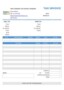 Tax Invoice Template Nz