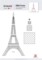 Eiffel Tower Template For Cakes