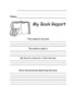 Book Report Template For 2Nd Grade