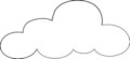 Printable Clouds Templates