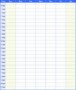 Excel 24 Hour Schedule Template