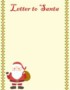 Letter To Santa Template Word