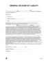 Accident Waiver And Release Of Liability Form Template