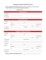 Employee Information Form Template Word