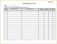 Payment Record Template Excel