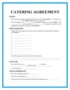 Free Sample Catering Contract Template