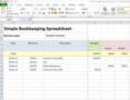 Microsoft Excel Bookkeeping Templates