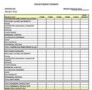 Project Budget Plan Template