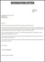 Free Samples Of Resignation Letters Templates