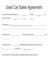 Auto Sales Contract Template