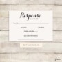 Free Printable Wedding Rsvp Card Templates