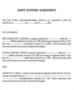 Joint Venture Agreement Template Pdf