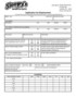 Employee Application Form Template