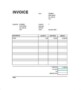 Simple Invoice Template Google Docs