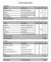 Project Budget Spreadsheet Template