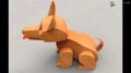 3D Cardboard Animals Template