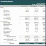 Microsoft Excel Income Statement Template