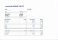 Petty Cash Balance Sheet Template