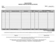 Monthly Invoice Template Excel