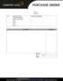 Purchase Order For Services Template