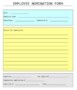Employee Award Nomination Form Template