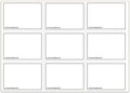 Cue Cards Template