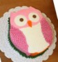 Owl Birthday Cake Template