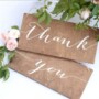 Wedding Thank You Sign Template