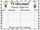 Parent Teacher Conference Sign In Sheet Template