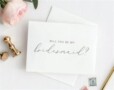 Will You Be My Bridesmaid Cards Template