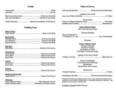 Church Order Of Service Template