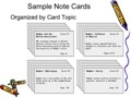 Research Note Cards Template