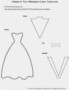 Wedding Dress Template For Cards