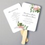 Wedding Program Fan Template Free Download