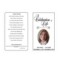 Funeral Card Templates Microsoft Word
