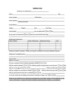 Audition Forms Template