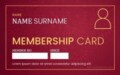 Membership Id Card Template