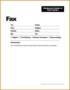 Fax Cover Sheet Template Word 2010